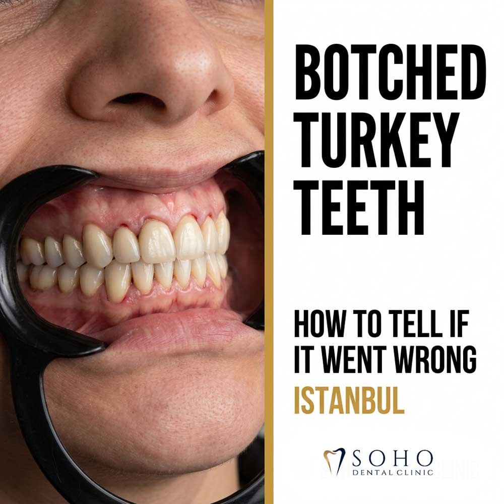 Botched Turkey Teeth How to Tell If Your Treatment Went Wrong?