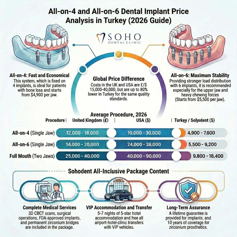 full mouth dental implants turkey package deals