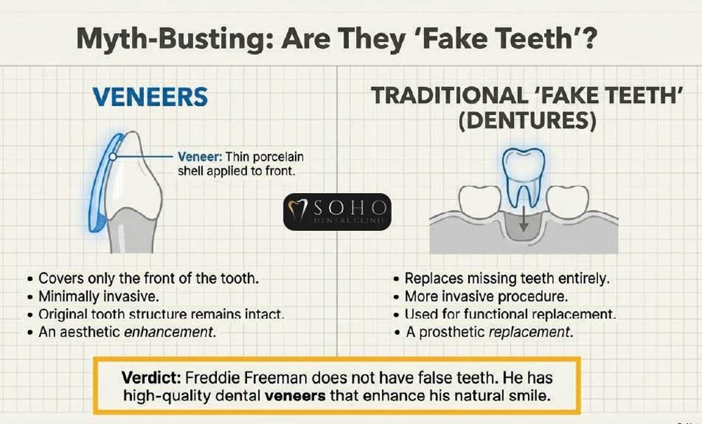 Freddie Freeman's Smile: Real vs. Fake Teeth