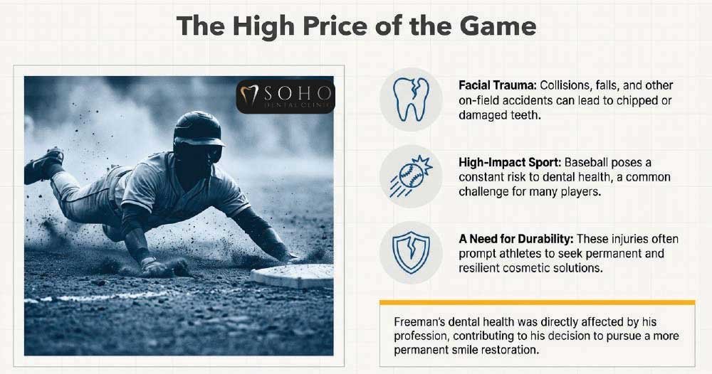 Why Did Freddie Freeman Choose Veneers?